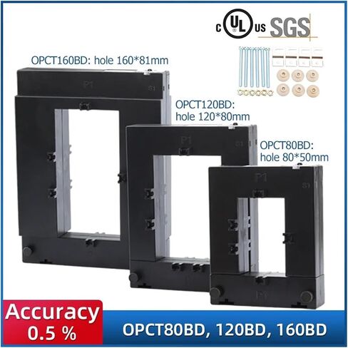 سبليت الأساسية محول التيار نوع النافذة CT OPCT160BD-1000A 2500A 6000A/5A (OPCT160BD-5000A 5A) in Kuwait
