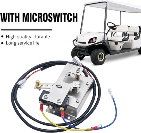 27094-G01 Potentiometer Throttle with Micro Switch, Replaces 25267G2 25399G1 27094G01, Replacement for EZGO Marathon Electric Golf Cart 1990 1991 1992 1993 1994 in Kuwait