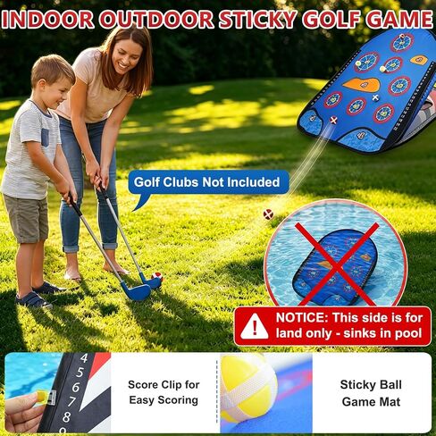 لعبة Pool Cornhole، ألعاب حمام السباحة العائمة مزدوجة الجوانب من AYAMAYA ولعبة الجولف اللزجة للمياه والأرض ذات الاستخدام المزدوج، مجموعة لوحة ثقب الذرة المائية بطول 2 × 3 أقدام مع أحجار تخطي وكرات لزجة لألعاب الفناء الخلفي للعائلة in Kuwait