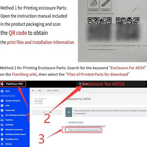 مجموعة حاوية الطابعة ثلاثية الأبعاد Immdinogo لـ Flashforg AD5X: تقليل الضوضاء، تصميم درجة حرارة ثابتة، لون ونمط DIY - تحسين جودة الطباعة لدعم المطبوعات ذات درجة حرارة عالية ABS/ASA in Saudi Arabia