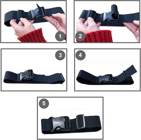 4 Sets Floating Water Mat Tether Kit, Floating Mat Grommet Kit, Floating Mat Tether Kit with 118inch Elastic Rope, 2 Stainless Steel Hooks, 2 Floating Mat Straps for All Foam Water Pads in Kuwait