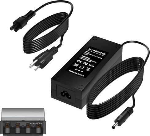 AMS 2 pro محول إمداد الطاقة 24 فولت لنظام المواد التلقائي Bambu Lab AMS 2 Pro، متوافق مع Bambu Lab AMS ADS-96HLA-19-1 24096Eشاحن سلك إمداد الطاقة in Kuwait