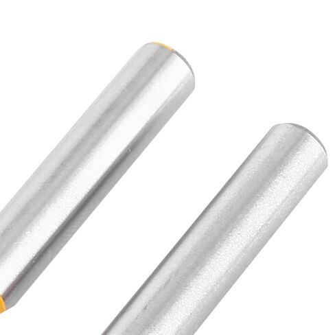 Ymiko T Slot Router 2pcs Yellow T Slot Cutter Router Bit Set for 3/8" & 1/2" Cutting , 1/4" Shank, Ideal for Wood Slotting & Electric Trimmers in Kuwait