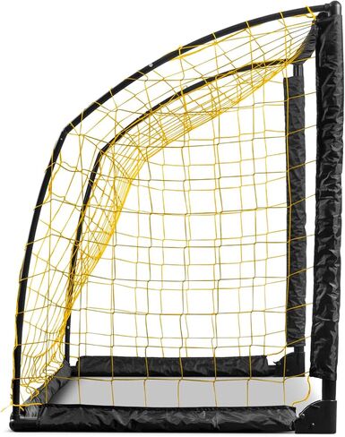 هدف مهاجم الشباب من SKLZ - هدف كرة القدم 6x4 للأطفال، قابل للطي والمحمول، مقاوم للطقس، شبكة مجمعة مسبقًا، إعداد سريع، هدف كرة القدم في الفناء الخلفي لممارسة الرماية وتنمية المهارات in Kuwait