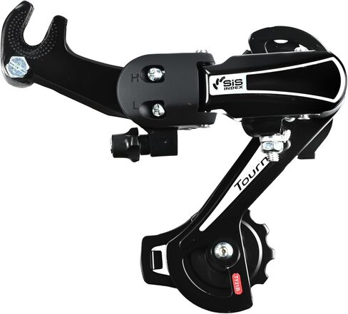 دراجة VERKSTAD الخلفية Derailleur Tourney RD-TY21B 6/7 سرعة Derailleur مباشرة/حامل شماعة للجبال والطرق والممرات والطي ودراجة الركاب in Kuwait