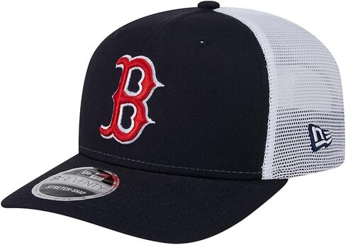 Boston Red Sox Trucker 9Seventy Snapback Adjustable Hat Navy in Kuwait