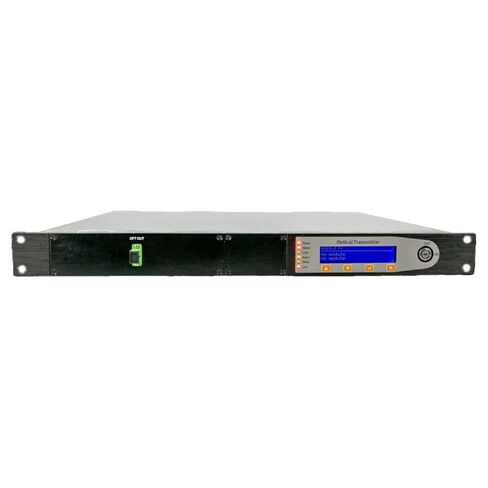 FTTH CATV 1550nm جهاز الإرسال البصري لوضع التعديل المباشر 7 ~ 10dBm 25km RF لتحويل مصدر الطاقة المزدوج (7dB 25 Km SC APC) in Kuwait