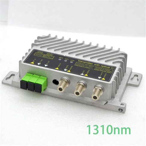FTTH CATV 1550nm AGC جهاز إرسال بصري 2 طريقة إخراج 10dBm تغذية نطاق العمل مستوى الإدخال البصري 70dBuV التتابع (1310) in Kuwait