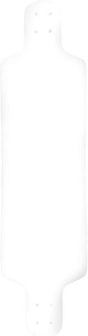 Moose Longboard Deck 10" x 39.8" Freeride Drop Down Cruiser White in Kuwait