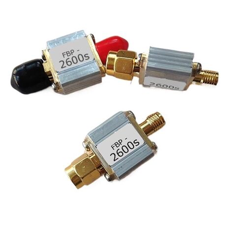 FBP-2600s 2600 ميجا هرتز مرشح تمرير النطاق الترددي، 1 ديسيبل نطاق التردد 2555-2655 ميجا هرتز، اتصال SMA in Kuwait