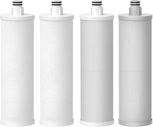 M3005 Water Replacement Filter Cartridge Set (4 Pack) Compatible with Frizzlife SK99,SP99,SK99 NEW and SP99 NEW Water Filter System in Saudi Arabia