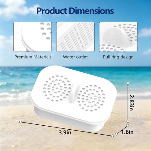 Replacement Filters for Nakii® Water Filter Pitchers, Fits Nakii® NFP-100 | Fits All Nakii Pitcher Filtration System, Chlorine Reduction, 3 Months / 150 Gallon Lifespan in Kuwait