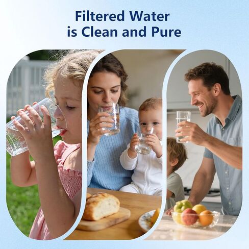 Replacement Filters for Nakii® Water Filter Pitchers, Fits Nakii® NFP-100 | Fits All Nakii Pitcher Filtration System, Chlorine Reduction, 3 Months / 150 Gallon Lifespan in Kuwait