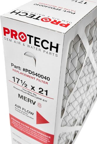 PROTECH PD540040 17-1/2" X 21" X 5" MERV8 Media Filter, Sold Each in Kuwait