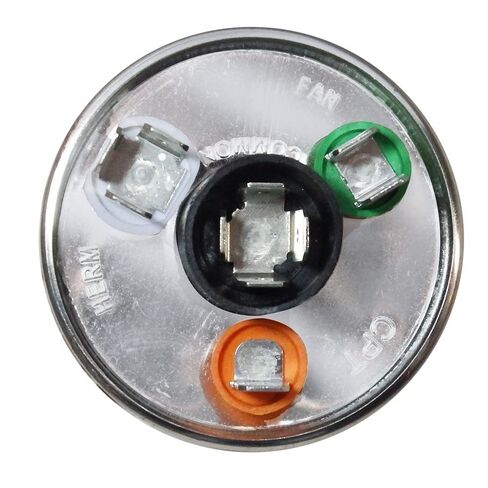 40/5 فائق التوهج MFD 370 440 VAC مكثف تشغيل مزدوج JustCapacitors بديل متوافق لـ AmRad USA2235 P/N RA2000/37-44(406+505) in Kuwait