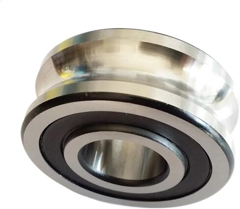 1PCS Track Rollers Angular Contact Ball Bearings Raceway Groove in Kuwait