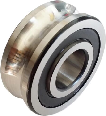 1PCS Track Rollers Angular Contact Ball Bearings Raceway Groove in Kuwait