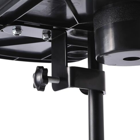 Plastic Microphone Stand Tray Stage Concert Performance Vocal Guitar Accessory with Drink Holder and Microphone Holder (Deluxe) in Kuwait