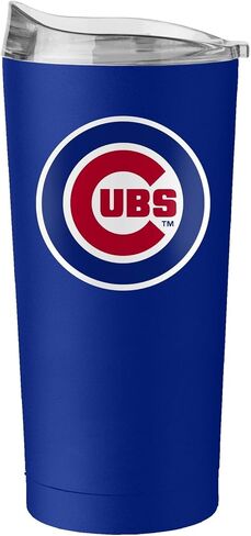 Logo Brands 506-S20PT-34: Chicago Cubs 20oz Flipside Powder Coat Tumbler in Kuwait
