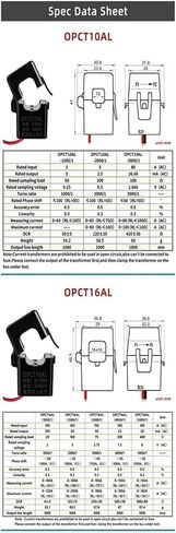 مصغرة سبليت الأساسية المحولات الحالية OPCT10ATL 1000/1 2000/1 3000/1 (2000-1) in Kuwait