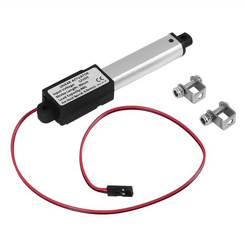 Linear Actuator, 2 Inch Stroke, 90N/20.3Lb, Speed 9.5mm/S Electric Waterproof Actuator Motor Linear Actuator 12V in Kuwait