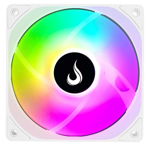 Computer Case Cooler Fan - Rise Mode - 120mm - ARGB - White - 5V in Saudi Arabia