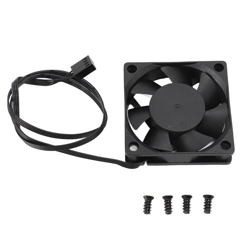 60mm Computer Case Fan, High Performance Cooling Fan, 4-Pin, 3000RPM, Quiet Ball Bearing Cooling Case Fan for PC Black in Kuwait