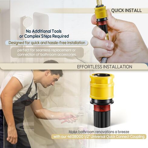 ترقية 46138000 1/2 "استبدال الصنبور لـ Grohe، 2.2 GPM صنبور اقتران سريع in Kuwait