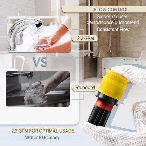ترقية 46138000 1/2 "استبدال الصنبور لـ Grohe، 2.2 GPM صنبور اقتران سريع in Kuwait
