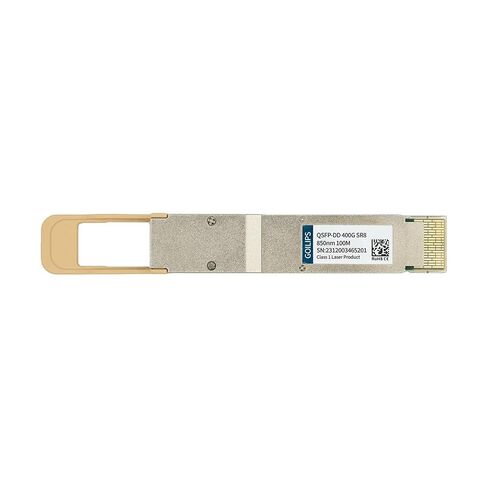 400G وحدة بصرية متعددة الأوضاع 100M جهاز إرسال واستقبال الألياف الضوئية QSFP-DD-400G-SR8 in Kuwait
