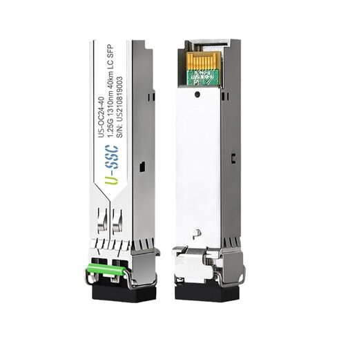 جيجابت وضع واحد 40KM / جيجابت ثنائي الألياف 40KM / SFP جيجابت ثنائي الألياف 40KM 1310nm LC وحدة بصرية in Kuwait