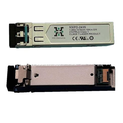 الوحدة الضوئية أحادية الوضع MXPD-243S جيجابت ESFP-GE-LX-1310 1.25G 1310nm 10KM in Kuwait