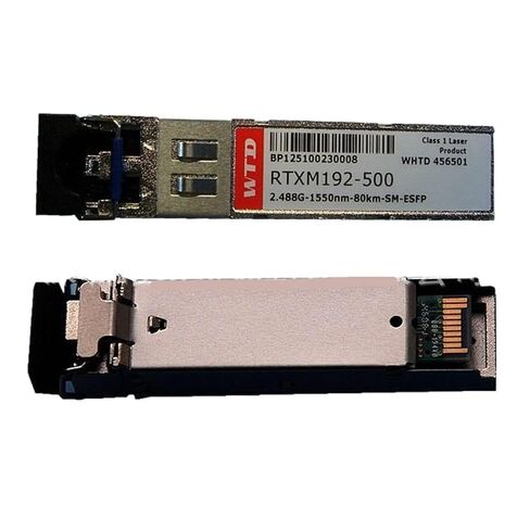 RTXM192-500 الوحدة البصرية 2.5G 1550NM 80KM جيجابت أحادية الوضع SFP in Kuwait