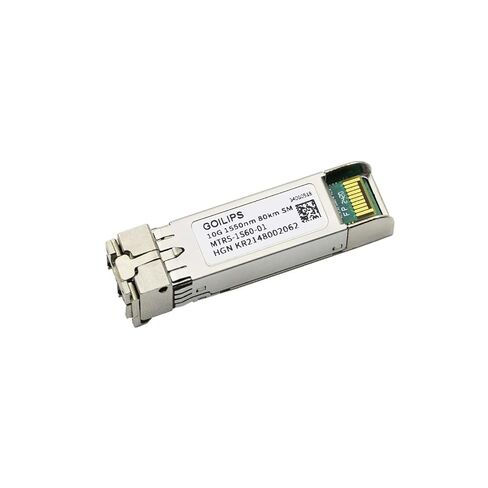 جهاز إرسال واستقبال الألياف الضوئية أحادي الوضع 10G SFP-10G-1550nm-80km in Kuwait