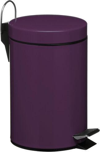 Premier Housewares 506420 دواسة بن الوردي الساخن المطبخ بن الفولاذ المقاوم للصدأ الحمام بن دواسة دفع صناديق المطبخ صناديق إعادة التدوير 3 لتر H26 × W17 × D23cm in Kuwait