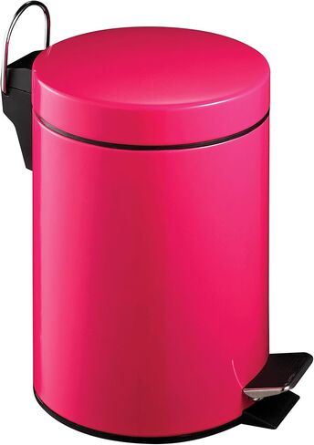Premier Housewares 506420 دواسة بن الوردي الساخن المطبخ بن الفولاذ المقاوم للصدأ الحمام بن دواسة دفع صناديق المطبخ صناديق إعادة التدوير 3 لتر H26 × W17 × D23cm in Kuwait