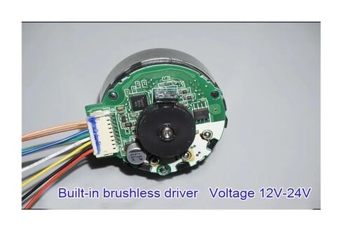 24H Brushless Servo Electronic Starter DC 9V-24V Built-in Drive Speed Regulation 100 Line Encoder in Saudi Arabia