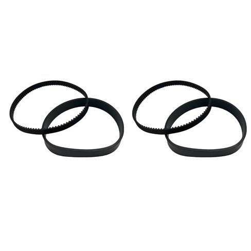 4Pack Vacuum Cleaner Belt Compatible with Bisse-ll 3071 3067 3072 3109 TurboClean DualPro Pet/PowerForce PowerBrush Pet XL Carpet Cleaner Replace Part 1626502 1626486 in Kuwait
