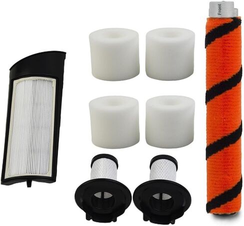 Vacuum Filter Kit with Foam, Post Filters and Soft Roller Brush for Compatible with for SHARK for VERTEX Pro IC160 IC162, Replaces Part 491FFJ160 in Kuwait