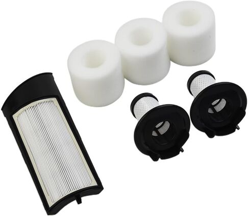 Vacuum Filter Kit with Foam, Post Filters and Soft Roller Brush for Compatible with for SHARK for VERTEX Pro IC160 IC162, Replaces Part 491FFJ160 in Kuwait