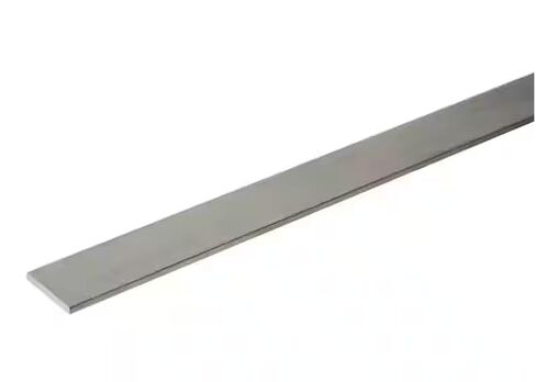 6061 شريط مسطح من الألومنيوم، بسمك 1/8 بوصة × عرض 2 بوصة × طول 6 أقدام - شريط مستطيل بلمسة نهائية مطحنة in Kuwait