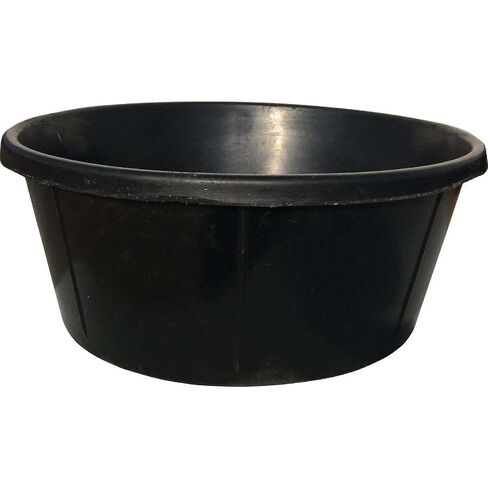 Tuff Stuff RB-6 6 Gal. Rubber Feed Pan Black in Kuwait