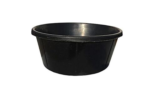 Tuff Stuff RB-6 6 Gal. Rubber Feed Pan Black in Kuwait