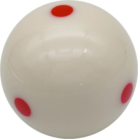 Red Dot Billiards Ball with Gloves – 2.25 Inch Regulation Practice Pool Ball for Spin & Aim Mastery, Perfect for Beginners to Pros Pool Table Accessories in Kuwait