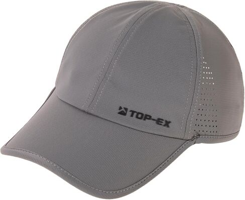 TOP-EX UVCoolix™ Mens Performance Cooling Baseball Cap, UPF 50+ Sun Hat for Big Heads, Lightweight Running Golf Cap in Kuwait