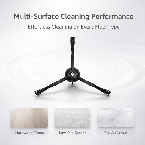 9 Pack Black Side Brush Replacement Compatible with Roborock S8 Pro Ultra, S8 MaxV Ultra, S8 Series Robot Vacuum Accessories – Also Fits Qrevo, S7 Max Ultra, Q7 Max Models in Kuwait
