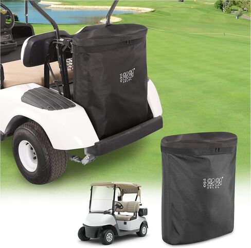 حقيبة شحن لعربة الجولف 10L0L، حقيبة تخزين للمقعد الخلفي لراكبين من أجل Yamaha، EZGO TXT/RXV، Club Car DS/Precedent، 800D PVC مقاومة للماء، بدون تثبيت الحفر in Kuwait