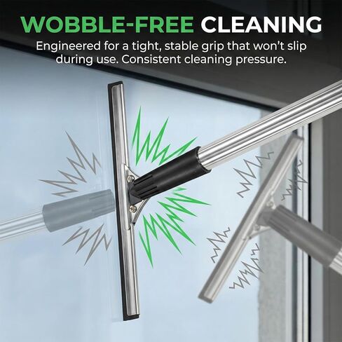 2 Pcs Squeegee Adapter, Changes The Threaded Tip to a Standard Friction Taper Fit, Broom Handle Adapter in Kuwait