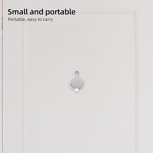 CHILDWEET 2pcs Copper Door View Cover for Home and Office, Thick Silver Peephole Privacy Protection with Modern Attractive Style, Versatile Use for Door and Window Entry Security in Kuwait