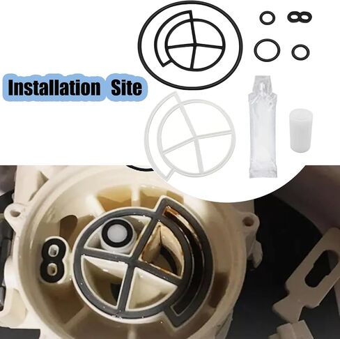 طقم ختم منقي المياه مناسب لـ Kenmore GE Whirlpool North Star Ecopure Morton | استبدال الأنظمة 7129716 7092163 7134224 WS35X10005 in Kuwait